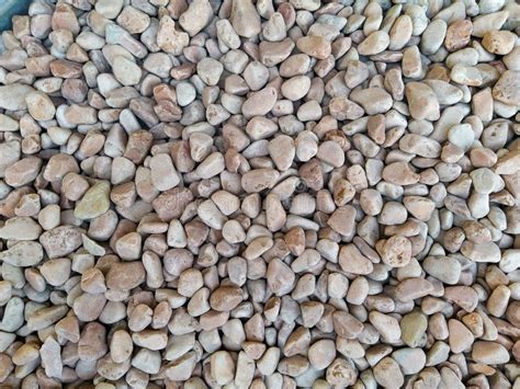 Medium Size Colorful Marble Pebbles Stone For Garden Decoration Stock