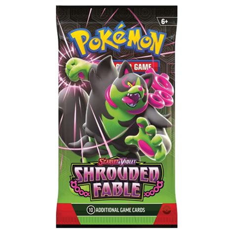 Pokemon TCG Scarlet Violet Shrouded Fable Booster Pack Trading