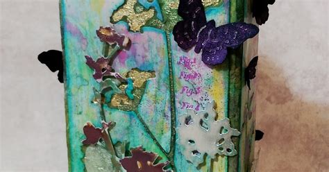 The Artful Maven Altered Spring Block Tutorial Over At Ranger