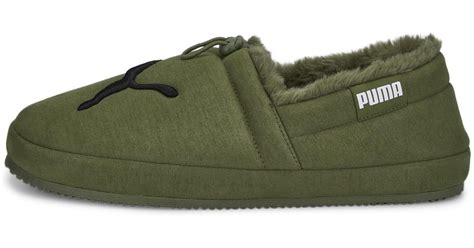 Puma Fur Tuff Mocc Slipper In Green For Men Lyst