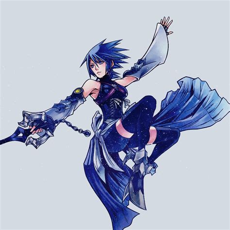 Kingdom Hearts Aqua Art