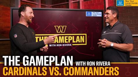 Week Preparation The Gameplan With Ron Rivera Command Center