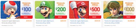 Ya Puedes Comprar Tarjetas De Regalo De La Nintendo EShop Y Pagarlas En