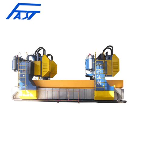 Automatic Double Spindle BT40 Metal Sheet Gantry Structure CNC Drilling