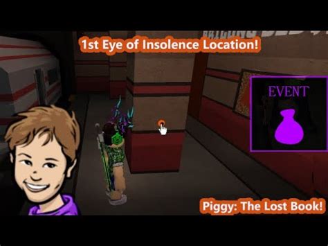 New How To Find The St Eye Of Insolence In Piggy The Lost Book