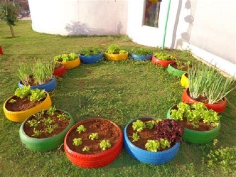 Decora O De Jardim Pneus Dicas E Inspira Es Maravilhosas