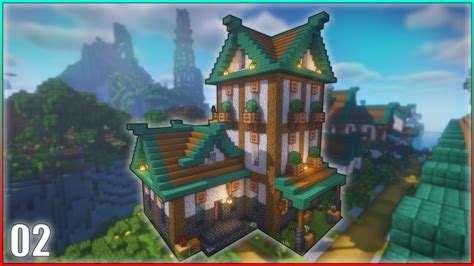 🏠🧙‍♂️ CÓmo Construir Una Casa Medieval Con Torre De Mago 🧙‍♂️🏠 Parte