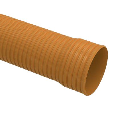 Corrugated Sewage Collector PVC Tube Pipeplast