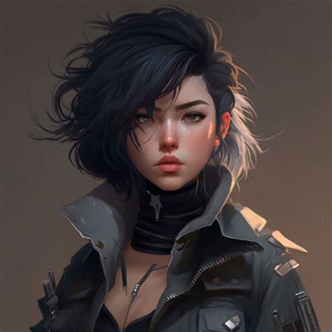 Artstation Fantasy Tech Female Portrait