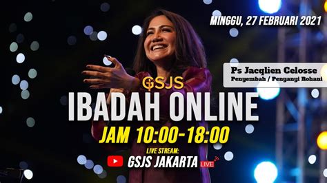 IBADAH ONLINE GSJS GRAND CITY SURABAYA Konser Pujian Bersama Ps