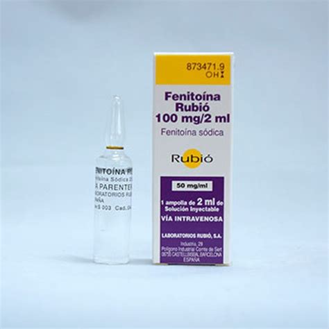 Fenitoina 100 Mg 2 Ml