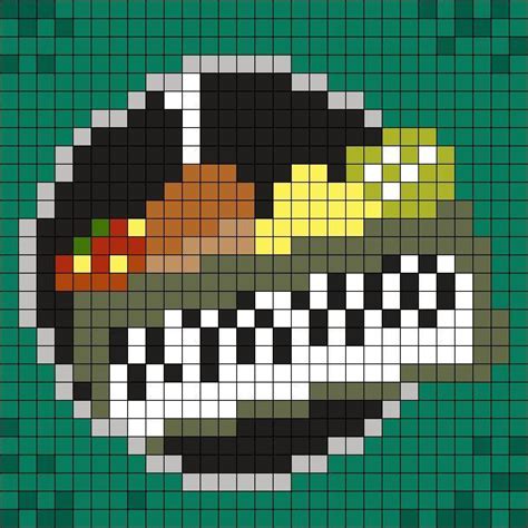 Jack Stauber Perler Bead Pattern Pixel Art Grid Pixel Art Design Pixel Art