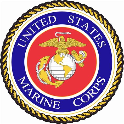 5in x 5in United States Marine Corps Vinyl Bumper Stickers Decals ...