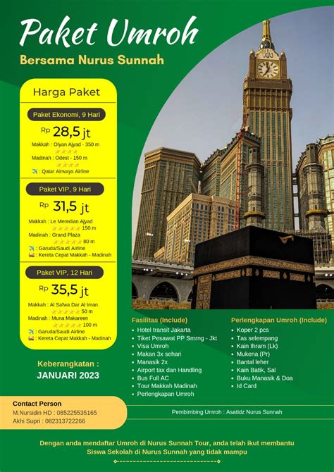 Nurus Sunnah Tour Biro Umroh Haji Yayasan Islam Nurus Sunnah Semarang