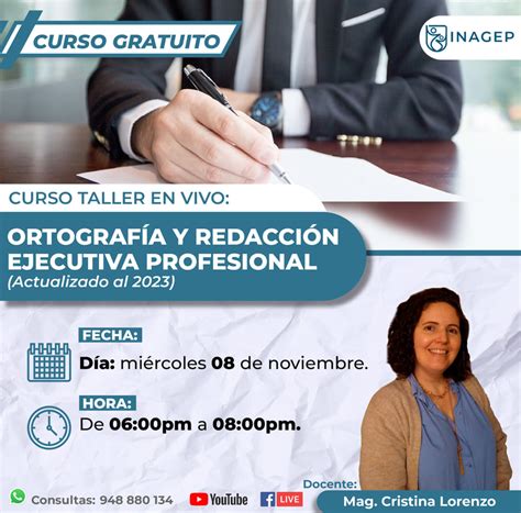 Curso De Taller En Ortograf A Y Redacci N Ejecutiva Profesional