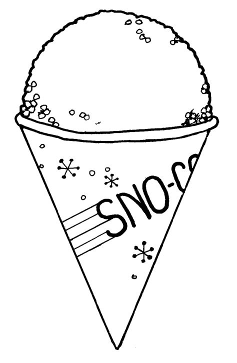 Snow Cone Drawing at GetDrawings | Free download