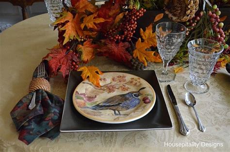 A Fall Tablescape Pottery Barn Inspired Fall Decor Inspiration