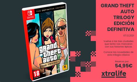 Grand Theft Auto The Trilogy The Definitive Edition Nintendo Switch