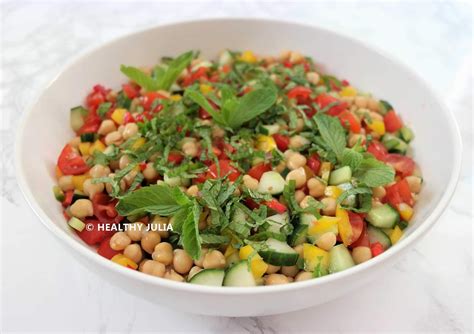 Taboul De Pois Chiches Aux Legumes Healthy Julia