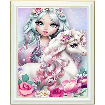 Kits Complet D De Diamond Painting Licorne Lartera