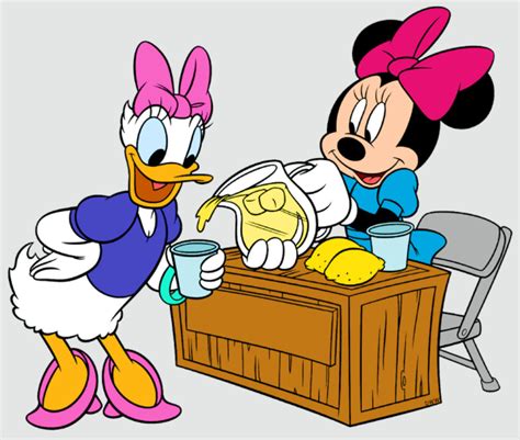 Minnie Mouse Serving Daisy Duck Lemonade By Mmmarconi127 On Deviantart