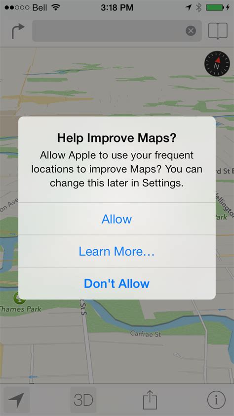 Apple Using Ios 7 To Help Improve Maps With Frequent Locations