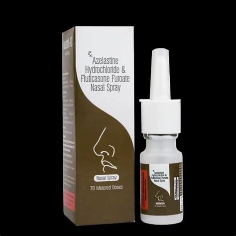 Azelastine Hcl And Fluticasone Furoate Nasal Spray Medicine Grade Packaging Size 10 Ml With 100