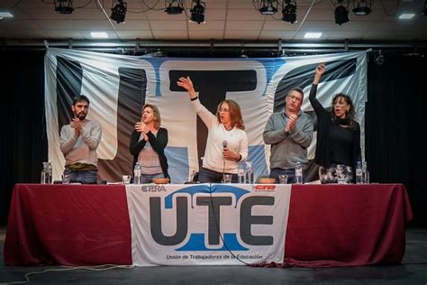 Ciudad Ute Convocó A Un Paro Docente Con Movilización Para El Próximo Martes