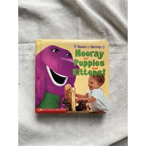 Jual Buku Babies And Barney Hooray For Puppies And Kittens Shopee