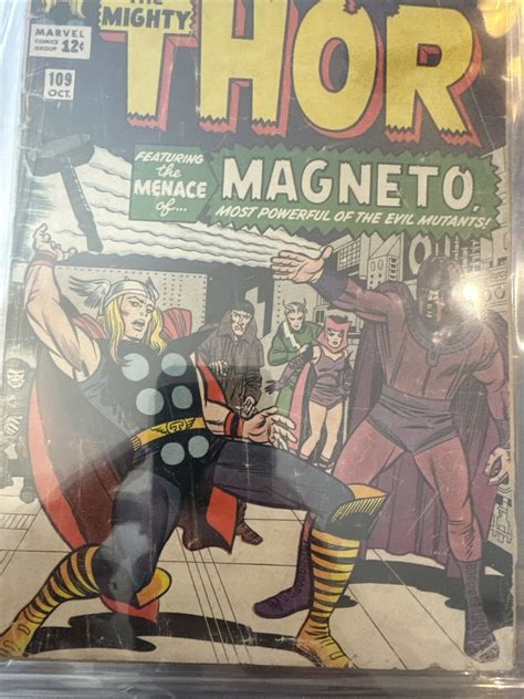 Journey Into Mystery 109 CGC 2 5 Magneto Appearance Jack Kirby