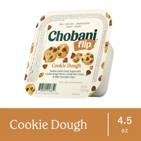 Chobani® Flip® Low Fat Cookie Dough Greek Yogurt 45 Oz King Soopers