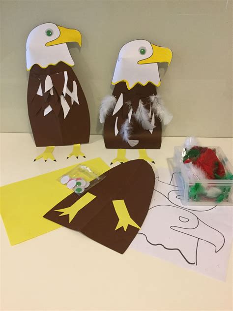 Paper Craft Eagles The Eagles Face Is A Printable From The Internet