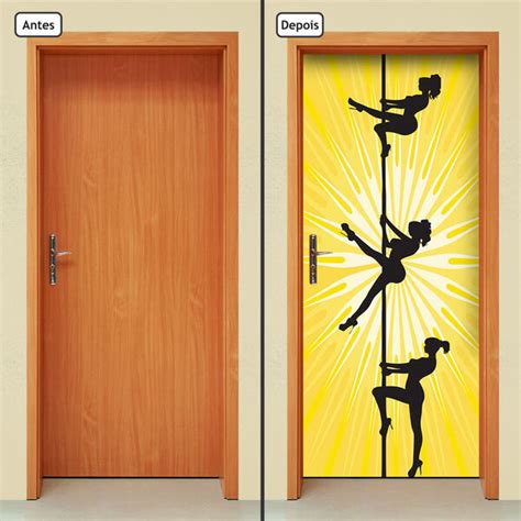 Adesivo Decorativo De Porta Pole Dance 671cnpt Leroy Merlin