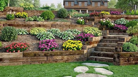 10 Easy Sloped Garden Ideas