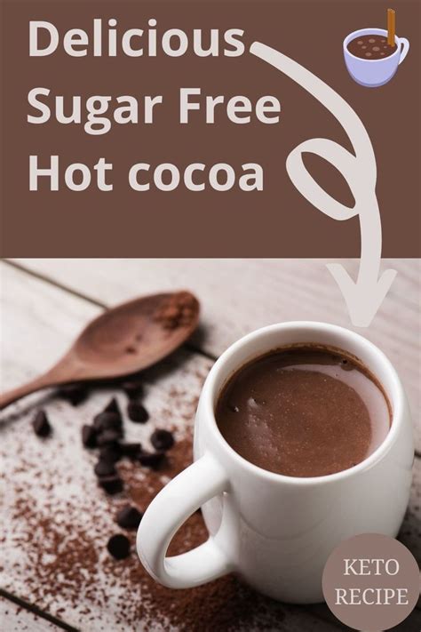 Best Sugar Free Hot Chocolate (Keto Low Carb Cocoa) | Recipe | Sugar free hot chocolate, Dairy ...