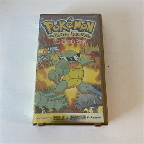 Pokemon Vol The Johto Journeys The Squirtle Squad Vhs