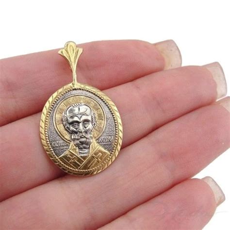 Religious Jewelry Russian Orthodox Church Sterling Silver Etsy