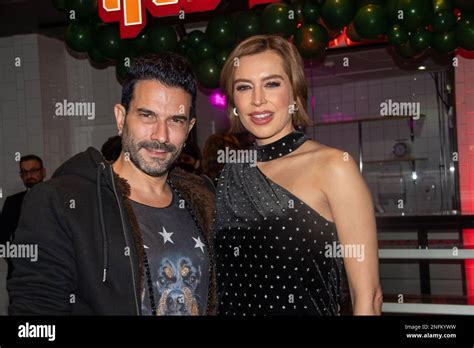 Marc Terenzi Und Verena Kerth Bei Der Hob´s Hut Of Burger Opening Party