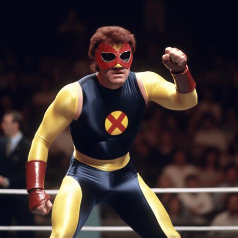 Marvels X Men As 80s Wrestlers Shout Out Ujwallyman51 Rmidjourney
