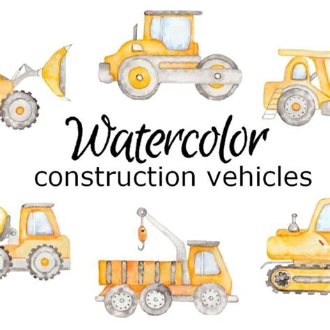 Construction vehicles clipart | Construction vehicles, Construction ...