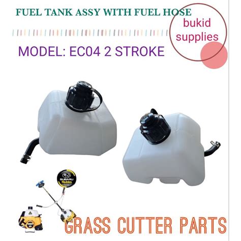 FUEL TANK ASSY WITH FUEL HOSE FOR 2 STROKE GRASS CUTTER Shopee