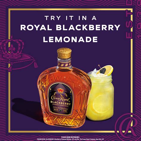 Crown Royal Blackberry Flavored Whisky Reservebar