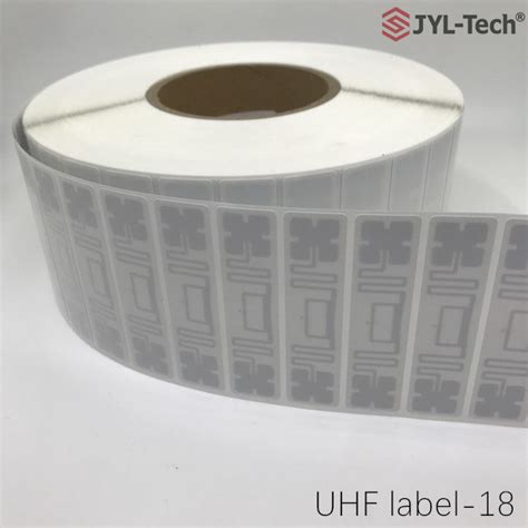 U Epc Gen Paper Roll Adhesive Smart Rfid Uhf Garment Tag Rfid