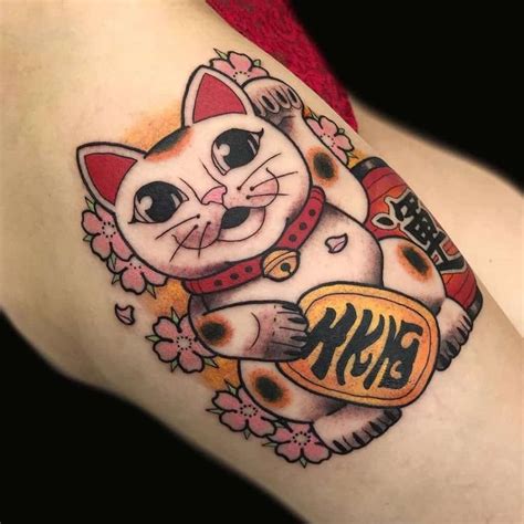 Japanese Lucky Cat Tattoo Meaning Atelier Yuwa Ciao Jp