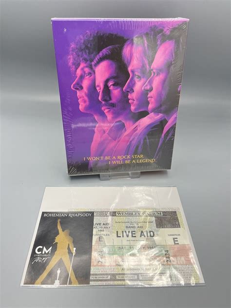 Bohemian Rhapsody Blu Ray Steelbook Lenticular Full Slip Cine Museum