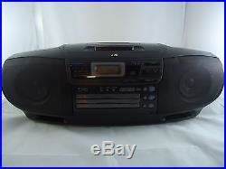 Jvc Rc Xc Am Fm Disc Cd Changer Cassette Player Boombox Portable