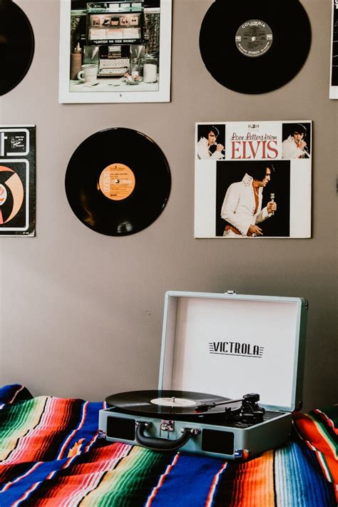 How To Hang Records On Wall Without Nails 6 Ways Frugal Home Addict