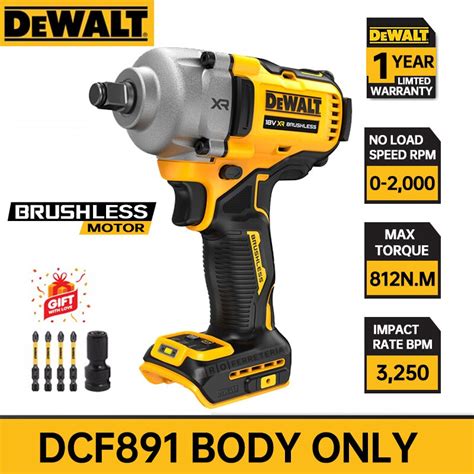 Dewalt Dcf B In Mid Range Impact Wrench With Hog Ring Anvil Tool