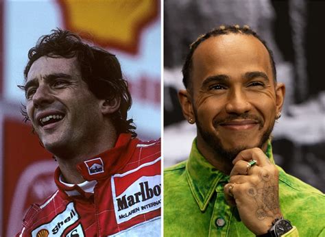 No Anivers Rio De Ayrton Senna Lewis Hamilton Faz Homenagem Ao