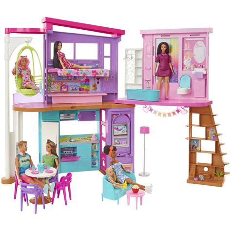 Barbie Dreamhouse Vacation Holiday House Playset With Elevator Toys